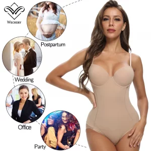 Shapewear Bodysuits Underwear Slimming Bodys Women Sexy Bodysuit Body Shaper Lingerie Black Trimmer Modeling Strap - Image 3