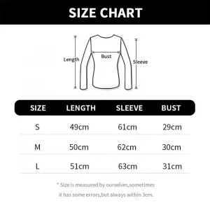 Fall Winter Women Long Sleeve Turtleneck T Shirts Ribbed Tight Knit Sexy Slim Fitted Casual Basic Tee Crop Tops Cropped T-Shirt - Image 6