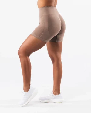 NCLAGEN Women's Seamless Gym Yoga Shorts Jacquard Fitness Leggings Workout Squat Proof High Waist Sports Tights Butt Scrunch - Image 5
