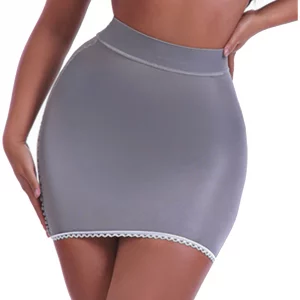 Women's Lingerie Mini Skirt 2023 Summer Glossy Bodycon Pencil Skirt Party High Waist Mini Tight Skirt Fashion Ladies Clubwear - Image 6